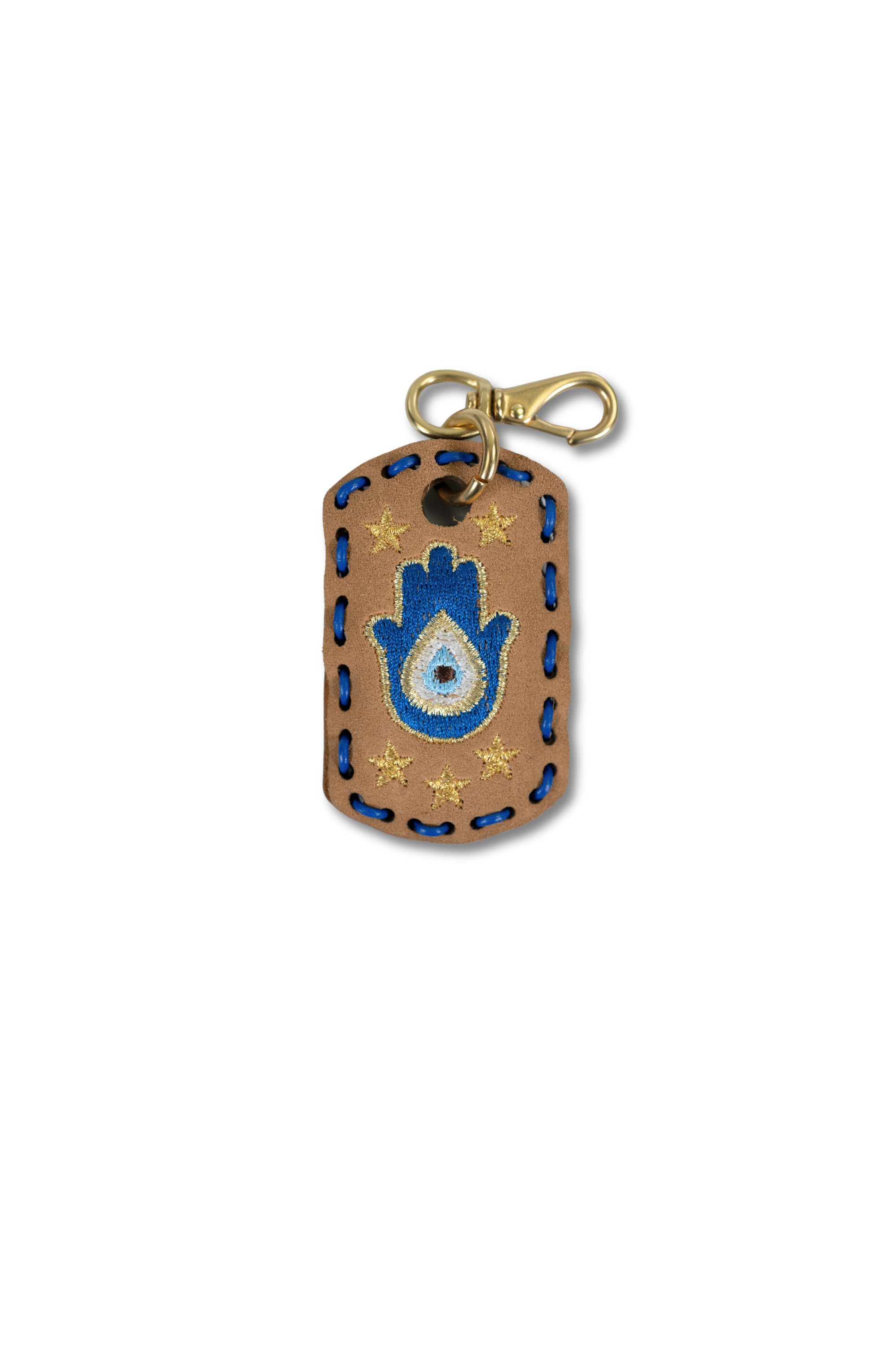 Small Laced Dog Tag - Hamsa