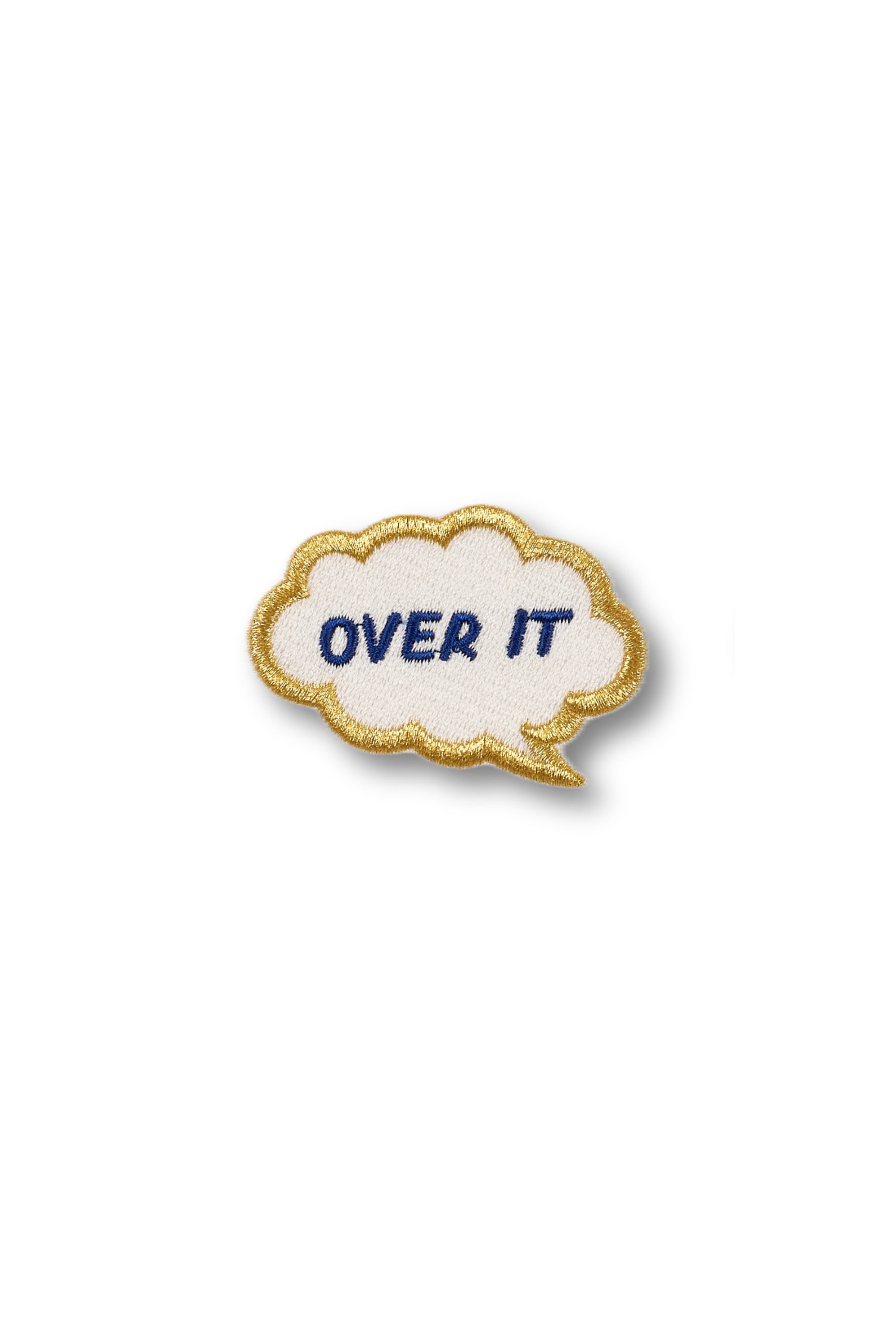 Over It - Thought Bubble Patch