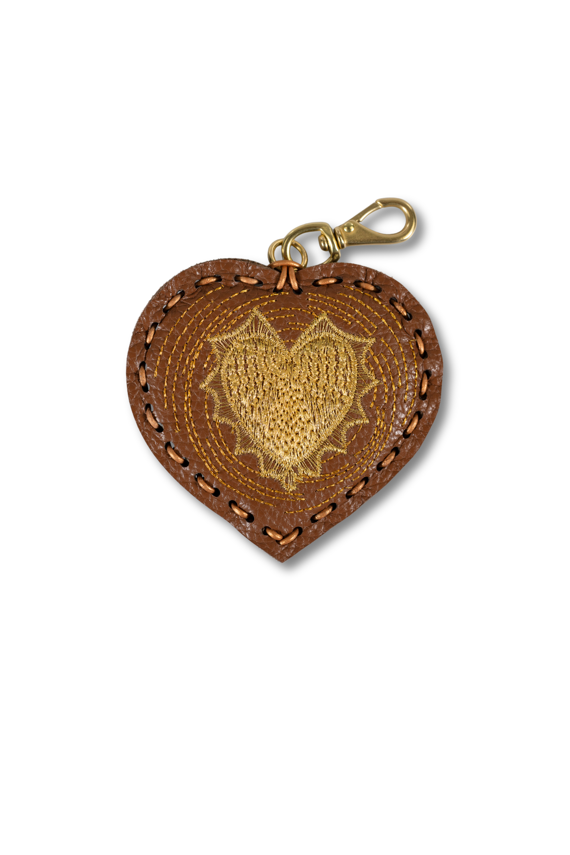 Large Heart Laced Charm - Heart