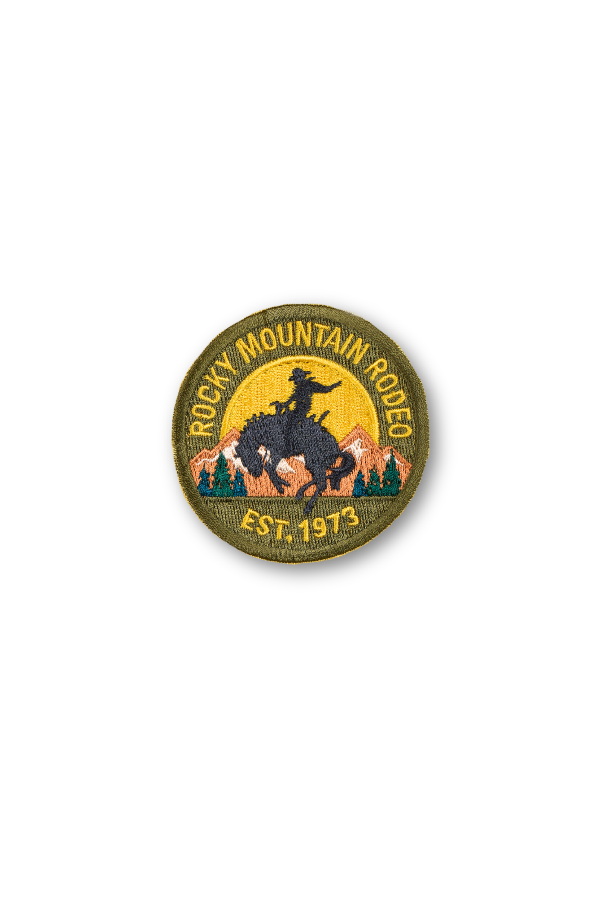 Rocky Mountain Rodeo Patch