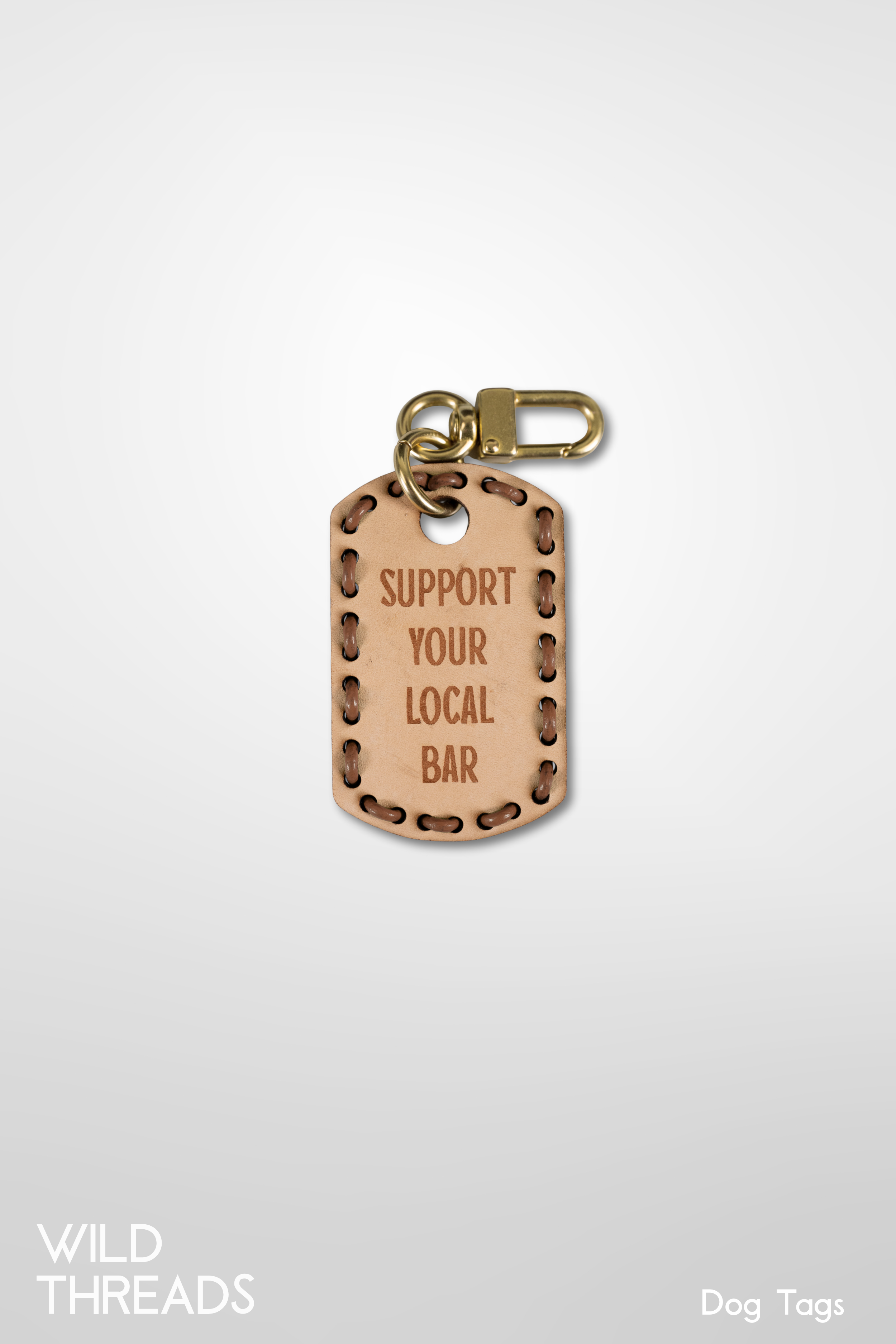 Support Your Local Bar - Dog Tag