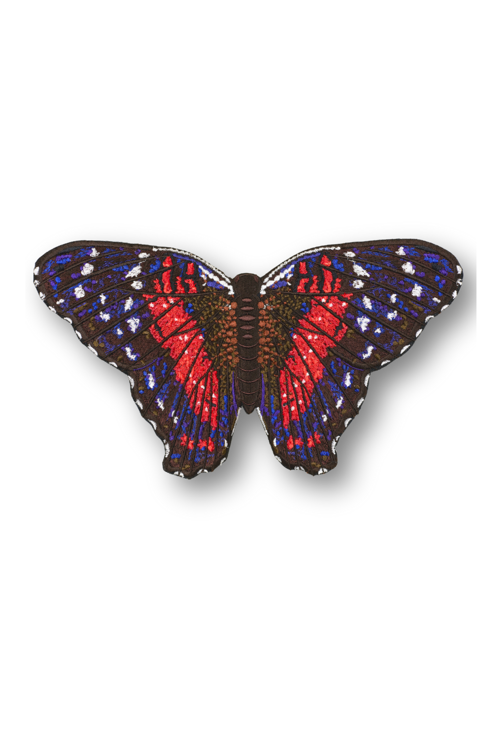 Scarlet Peacock Butterfly Patch