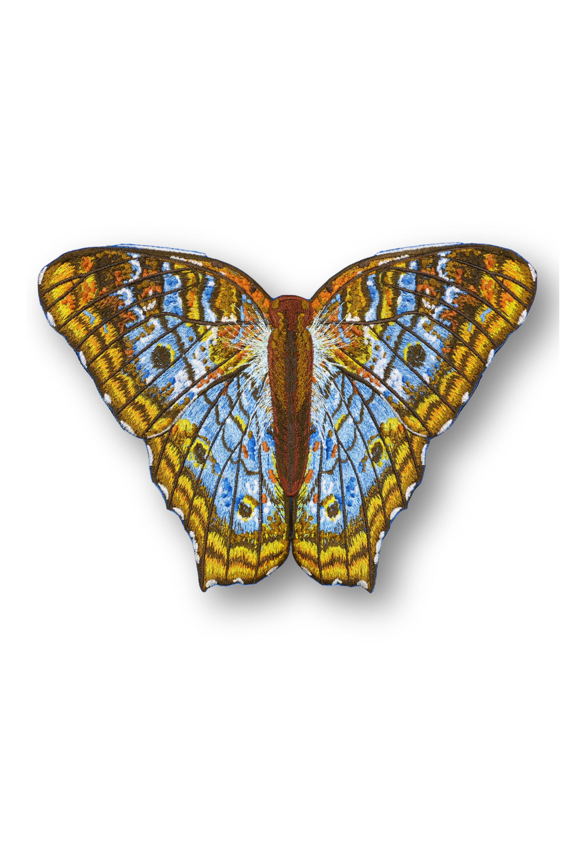 White Peacock Butterfly Patch