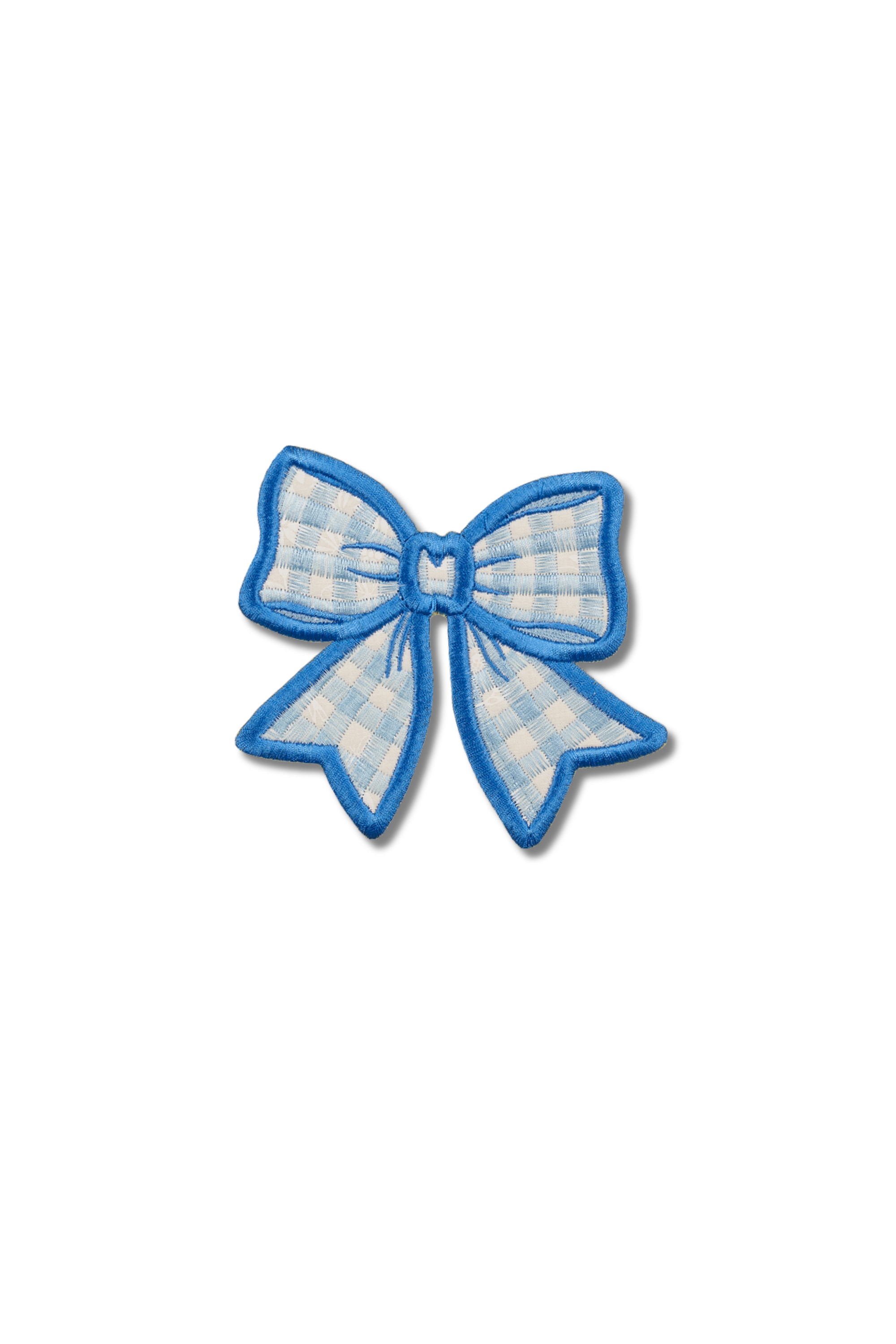 Gingham Bow Patch
