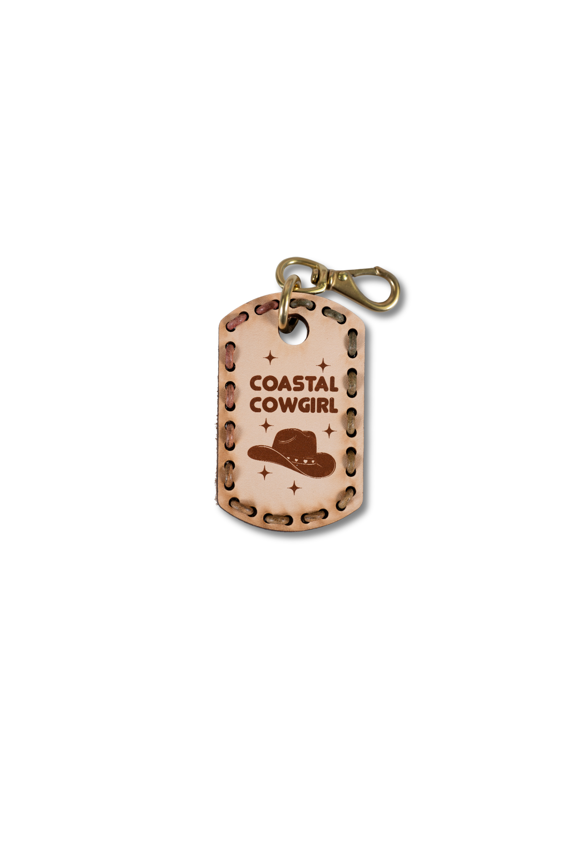 Coastal Cowgirl- Dog Tag