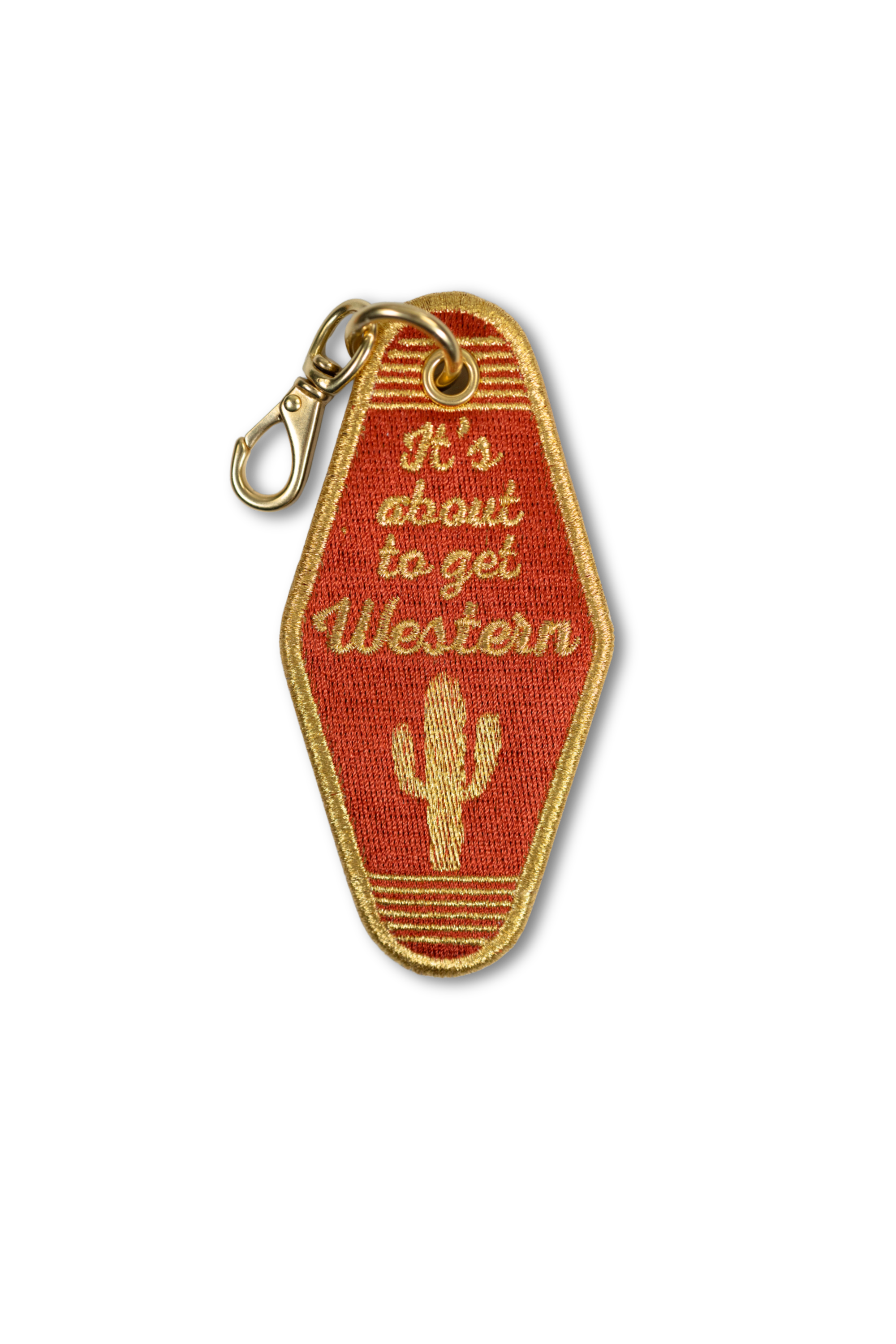 It's About To Get Western - Vintage Room Key