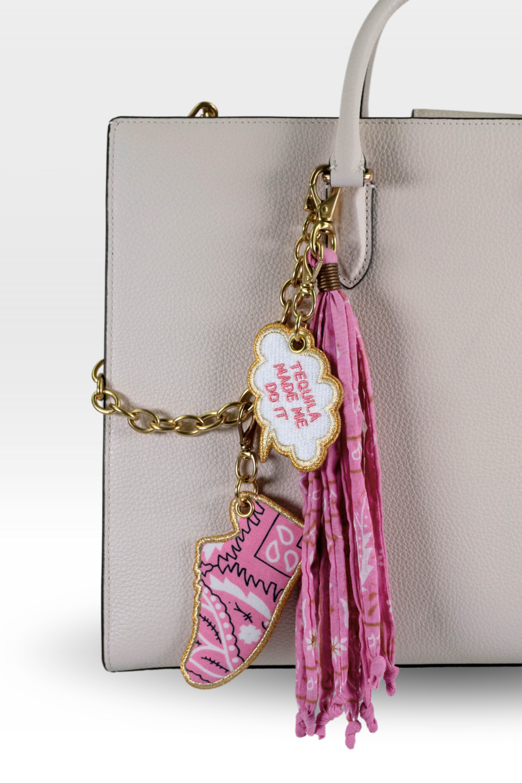 Tequila Made Me Do It Thought Bubble with Sneaker Appliqué Stack