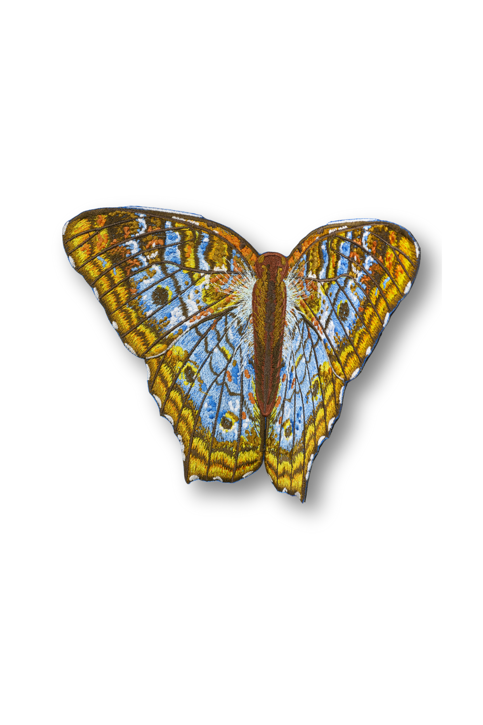White Peacock Butterfly Patch