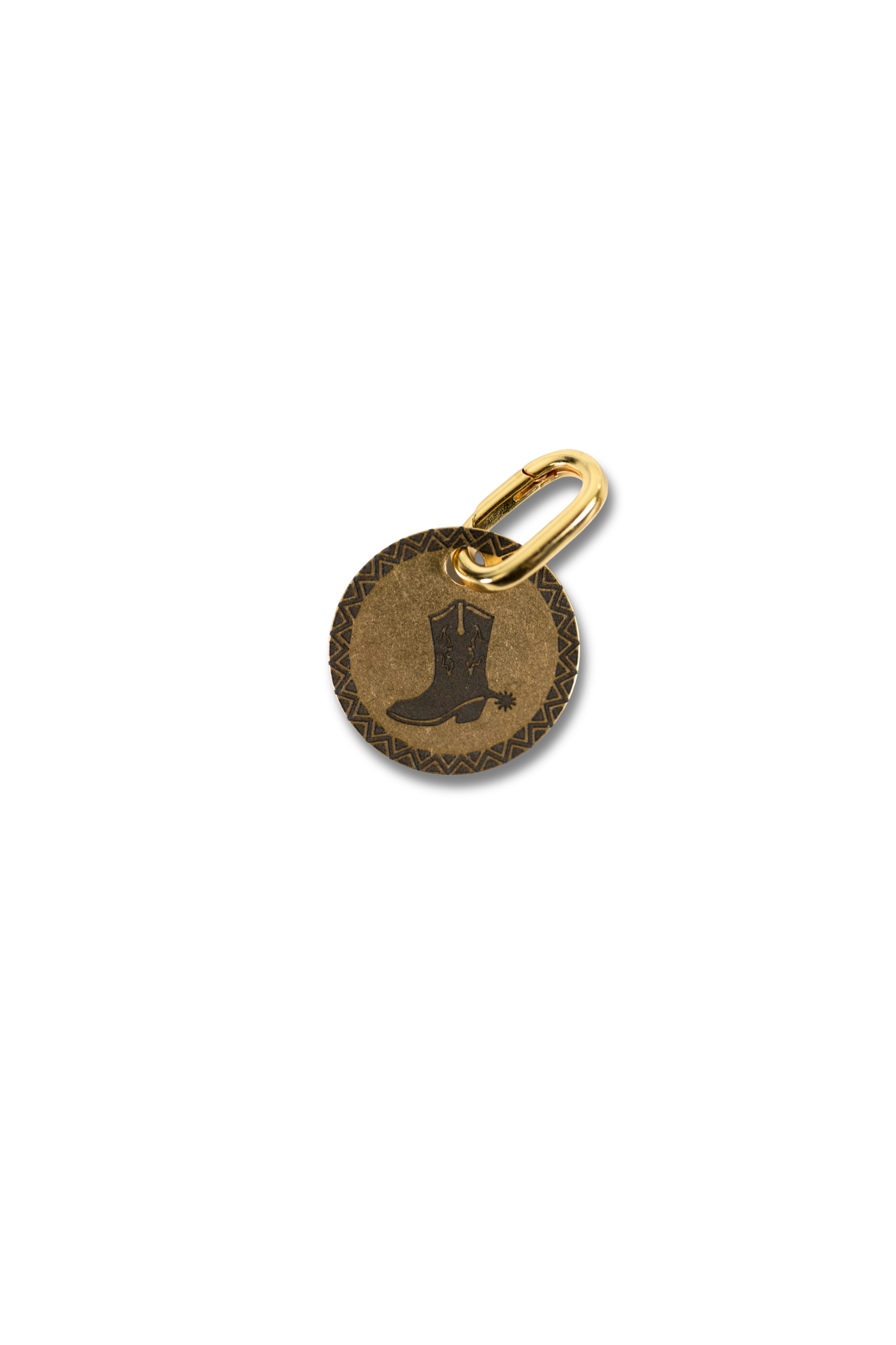 Boot - Brass Tag