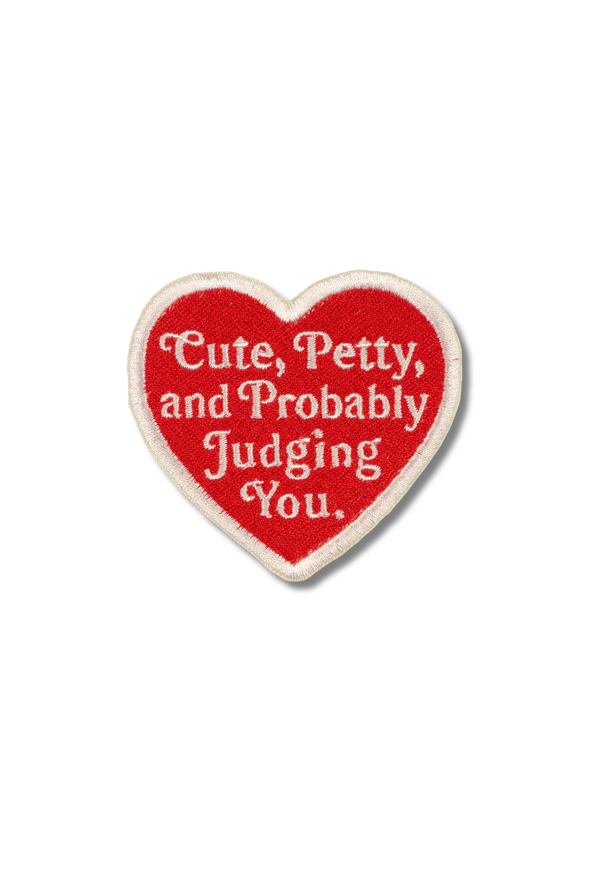 Cute, Petty, and Probably Judging You Patch