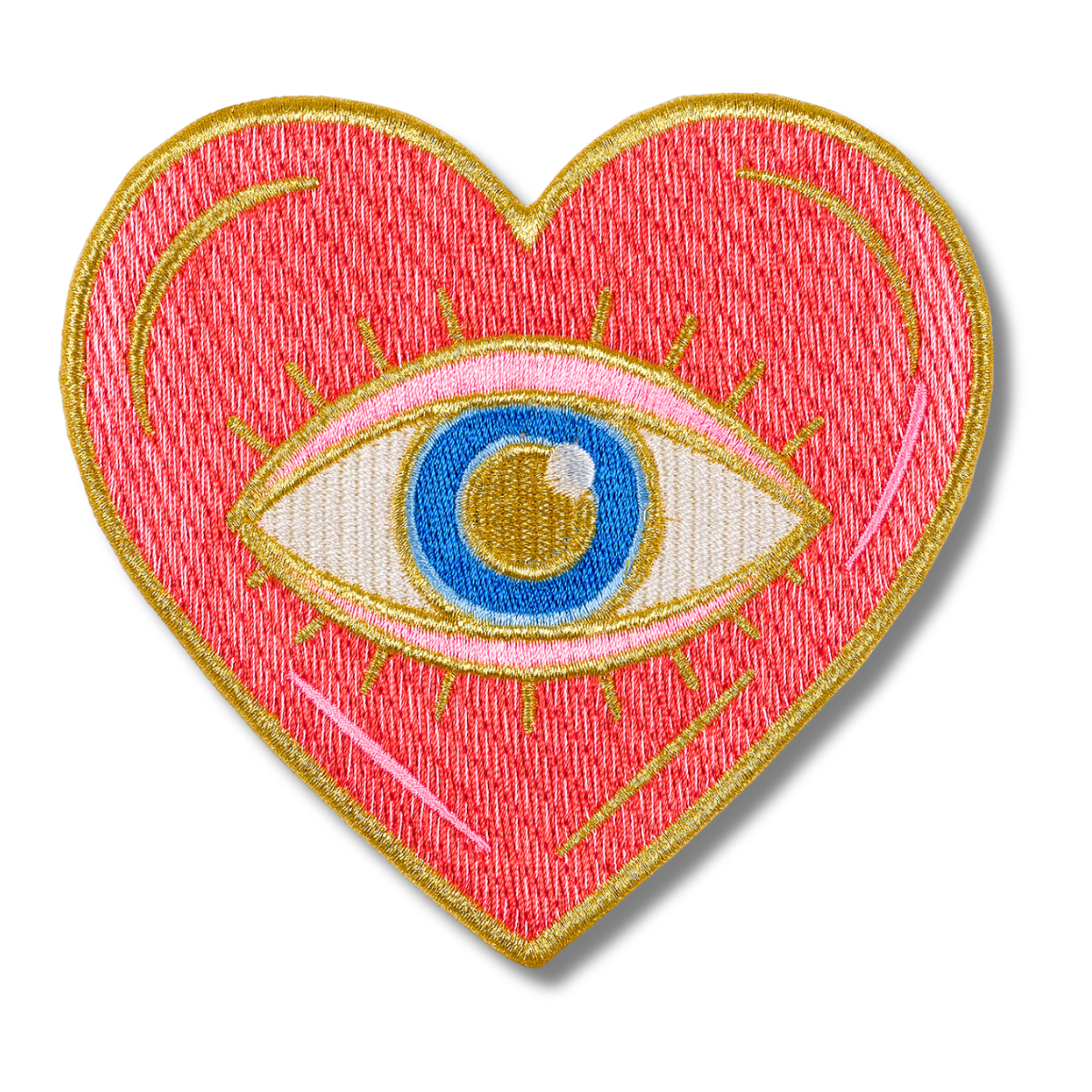 Evil Eye Heart Patch