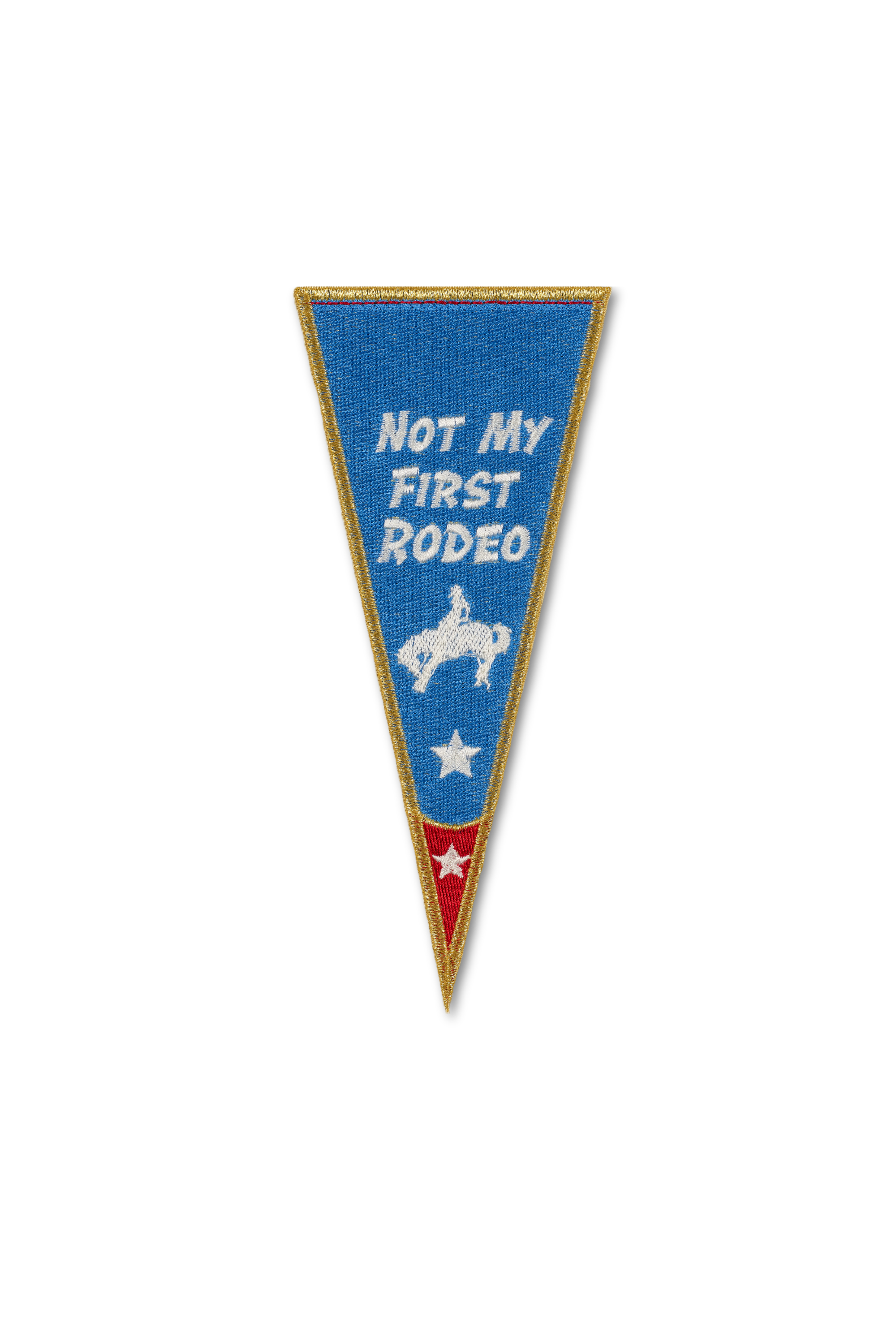Not My First Rodeo Banner Patch