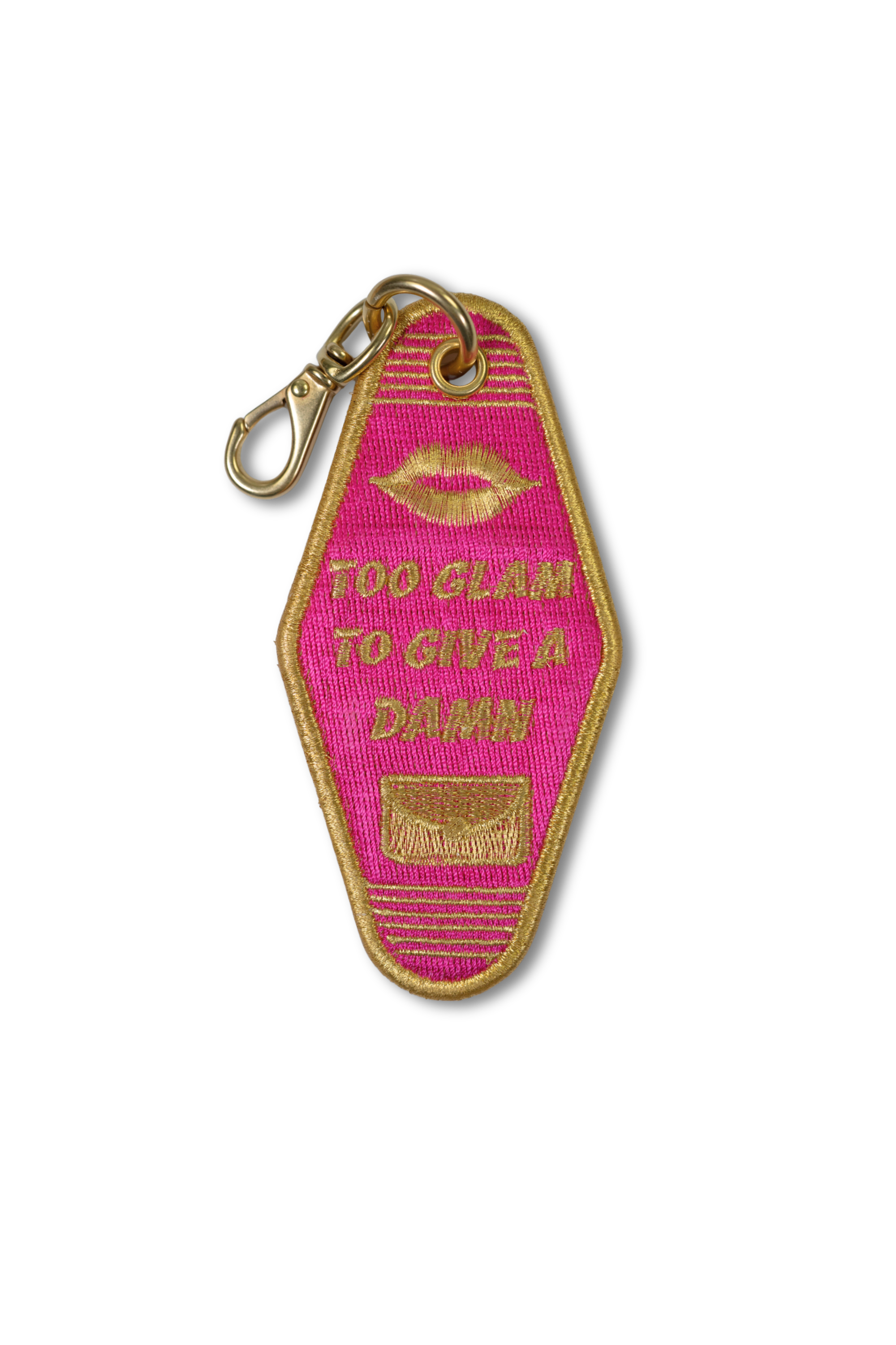 Too Glam To Give A Damn - Vintage Room Key