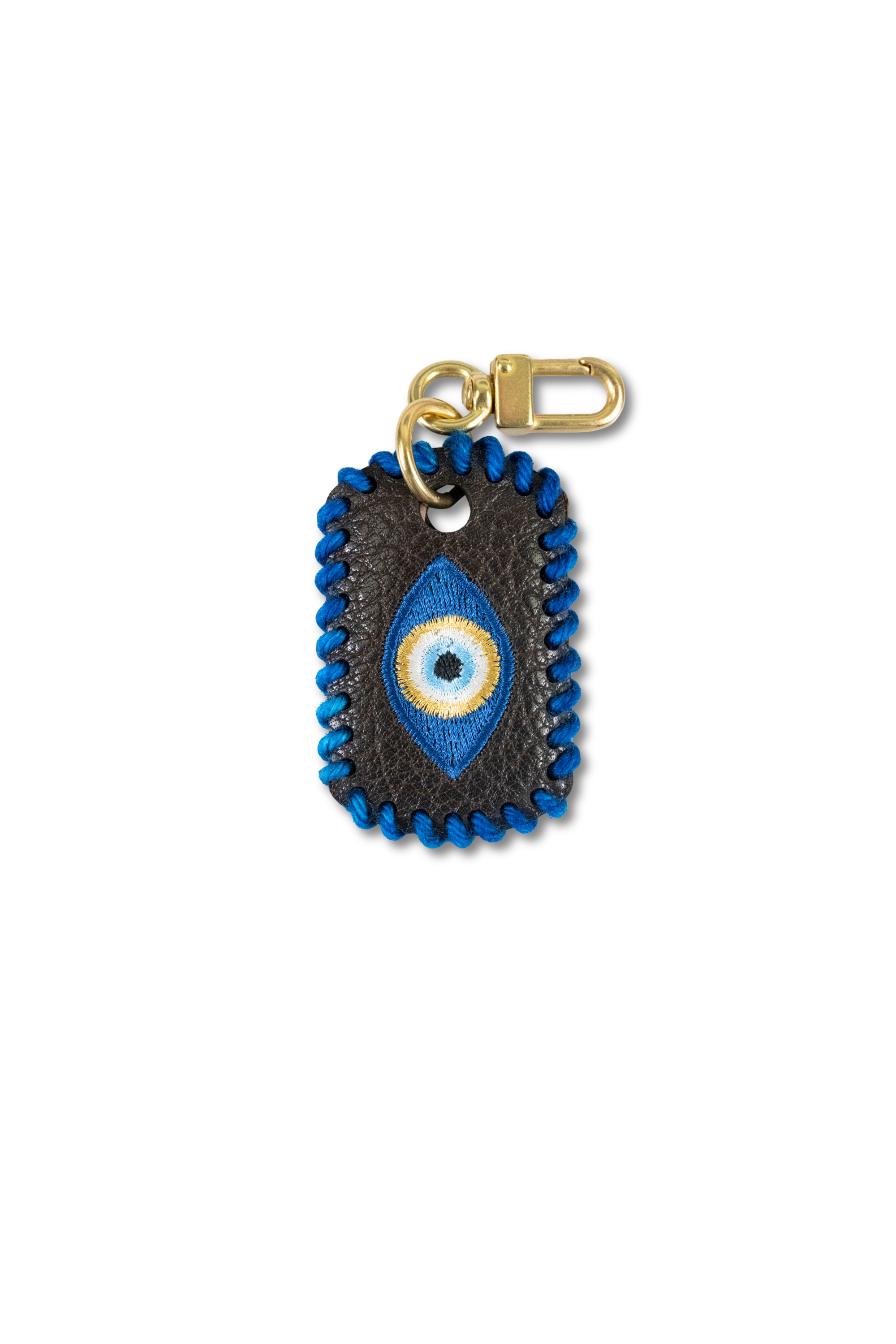 Small Laced Dog Tag - Evil Eye