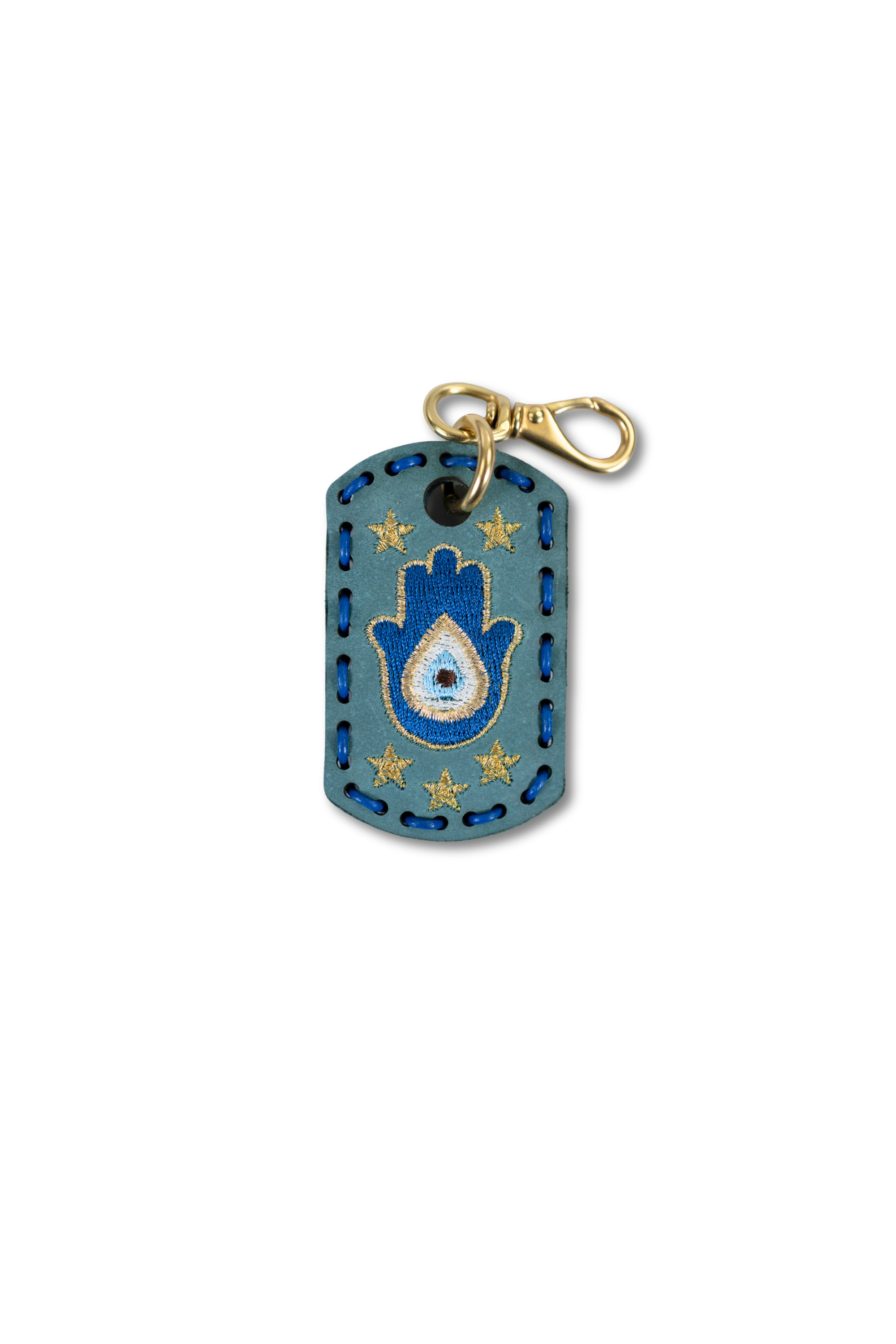 Small Laced Dog Tag - Hamsa