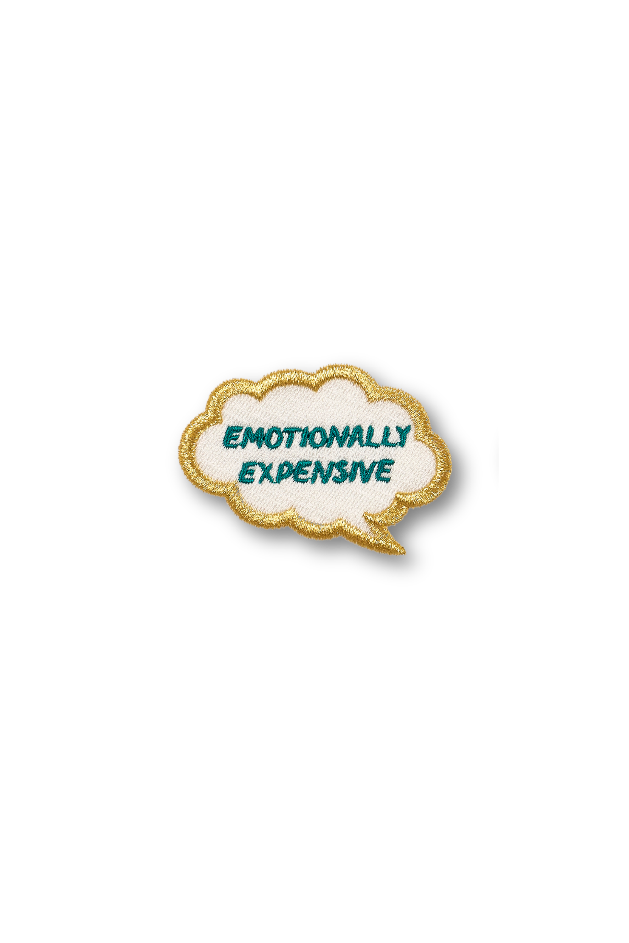 Emotionally Expensive - Thought Bubble Patch