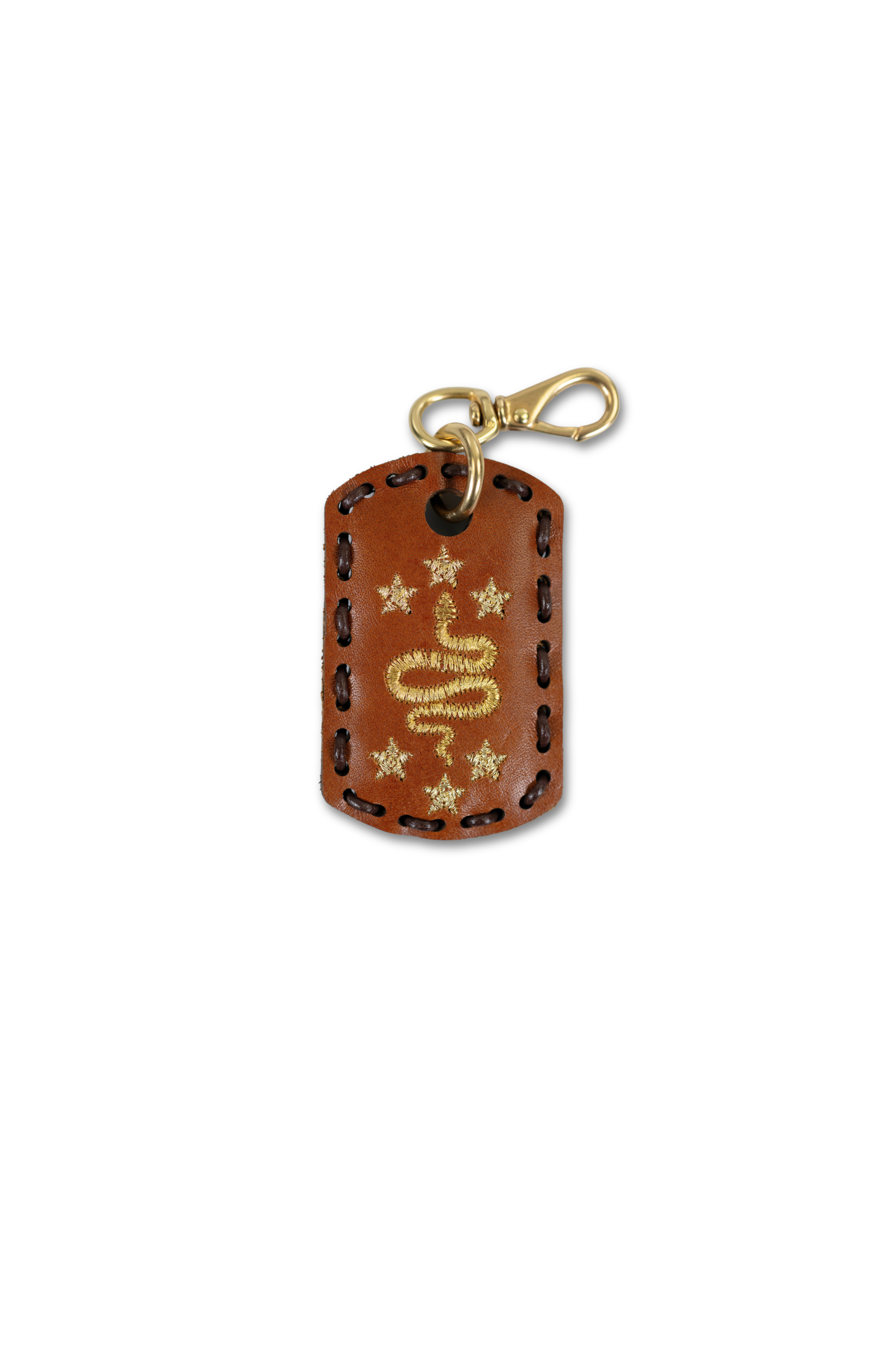 Small Laced Dog Tag - Snake