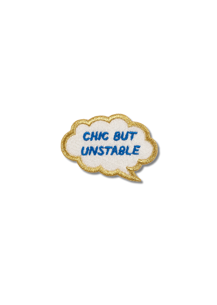 Chic But Unstable - Thought Bubble Patch