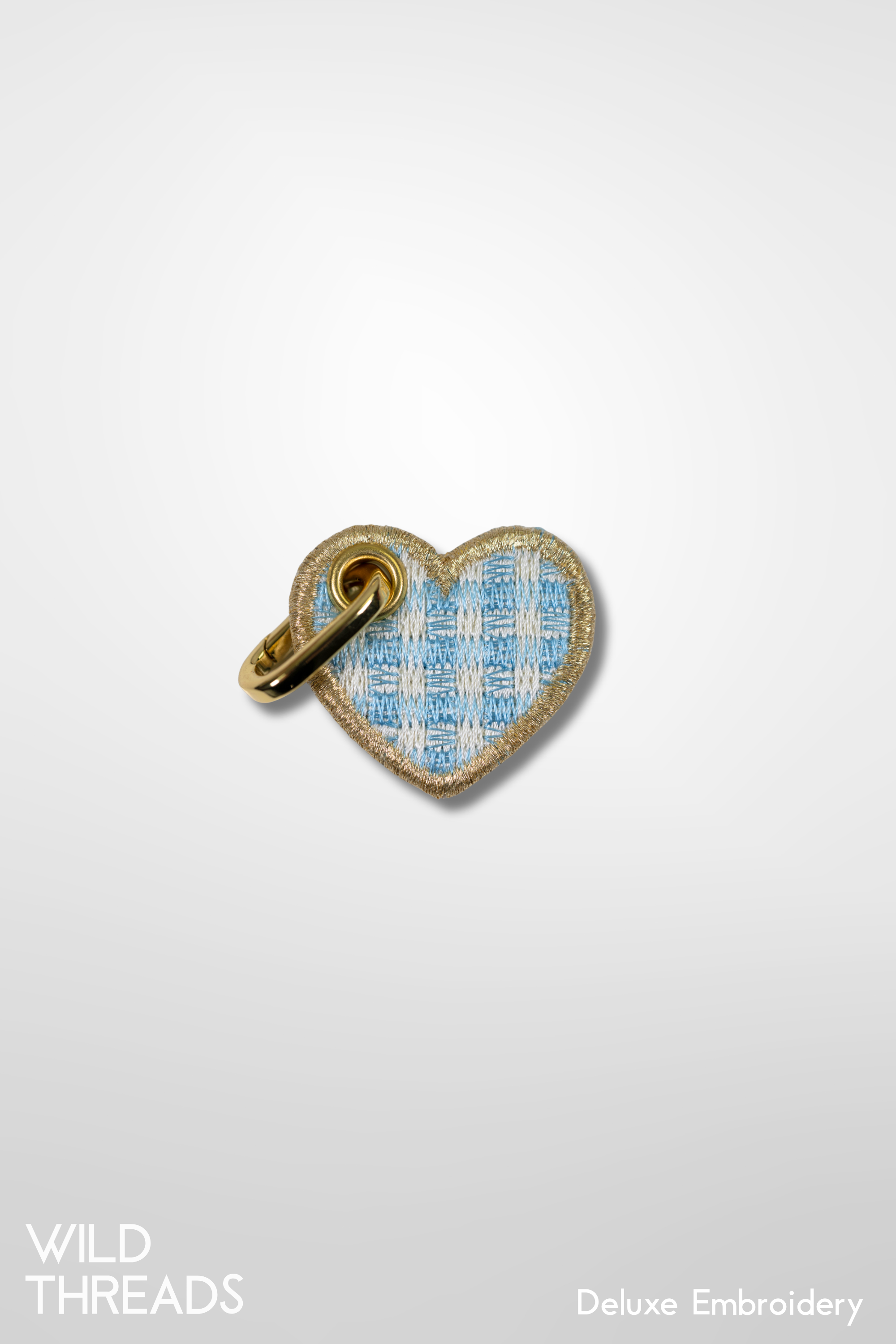 Mini Gingham Heart