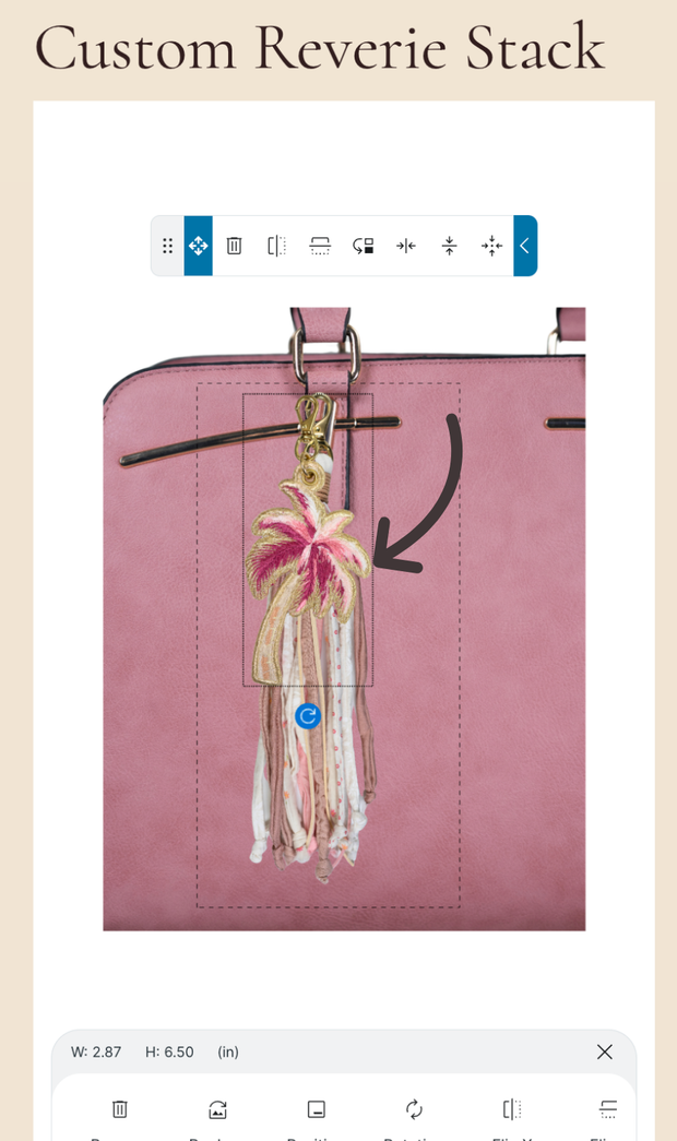 <h4>Step 4</h4><h2>Add charms one at a time</h2>