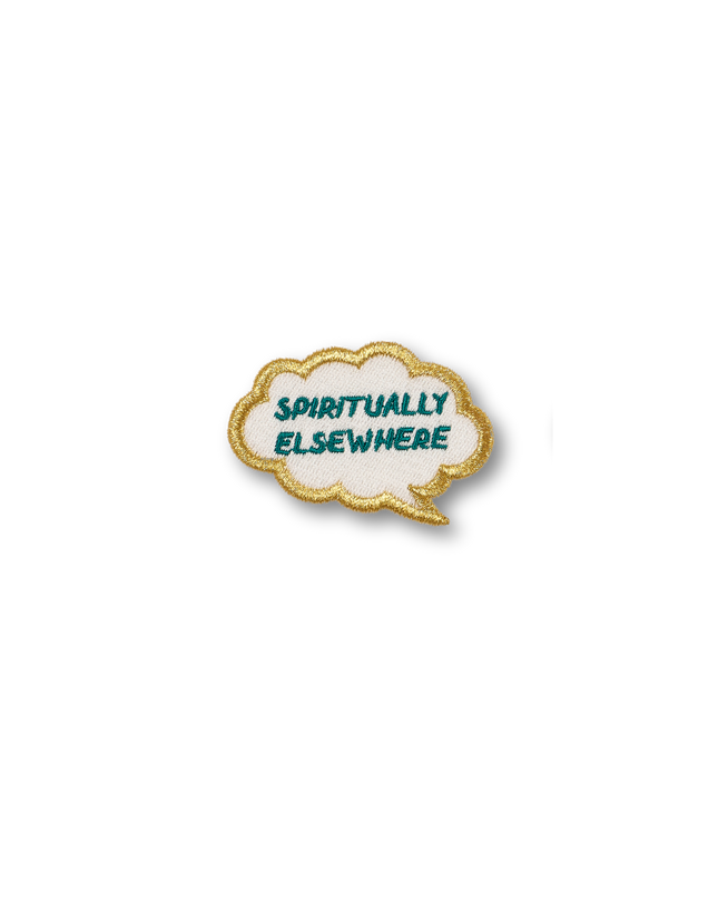 Spiritually Elsewhere - Thought Bubble Patch