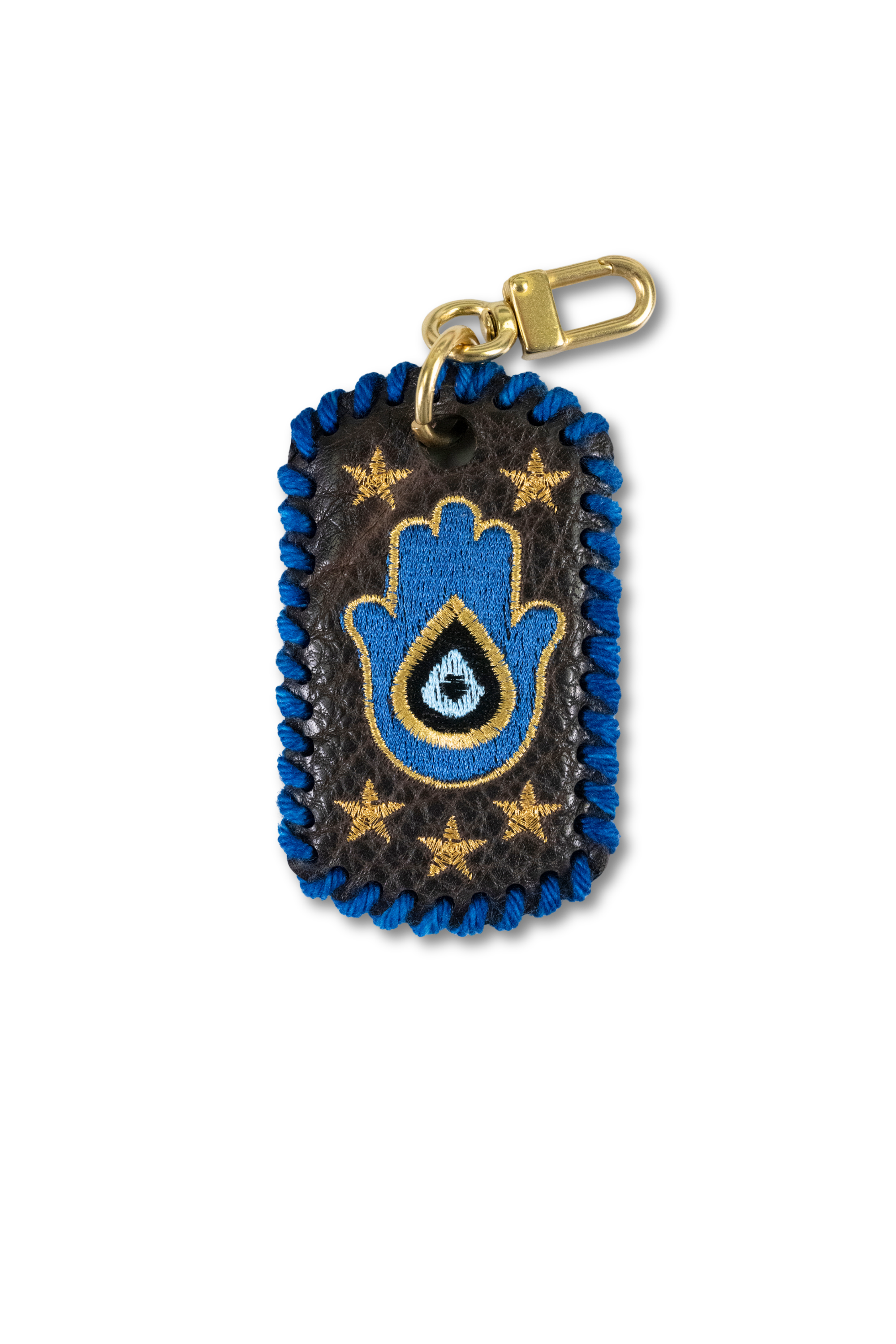 Large Laced Dog Tag - Hamsa