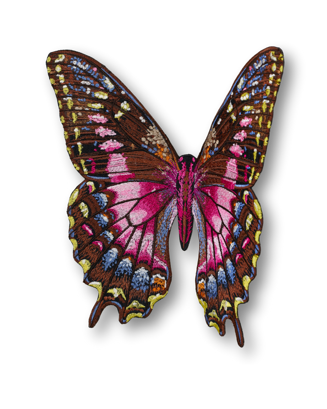 Purple Swallowtail Butterfly Patch