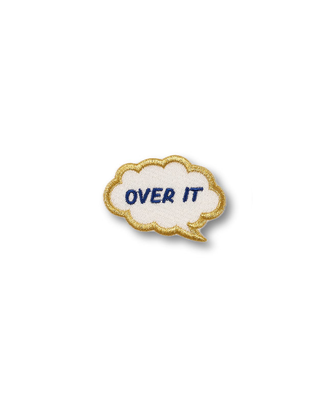 Over It - Thought Bubble Patch