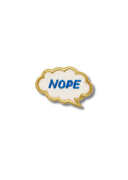 Nope - Thought Bubble Patch