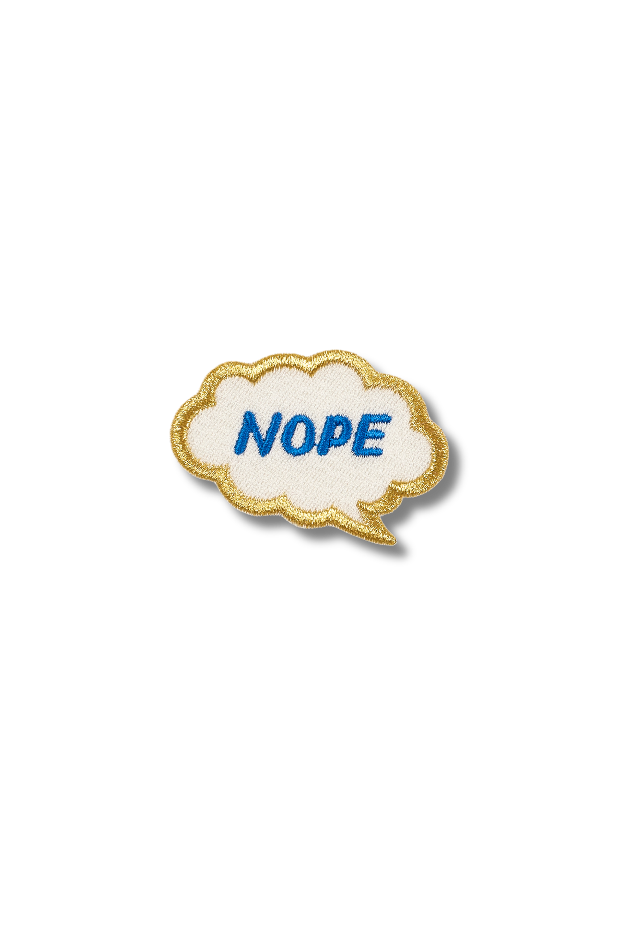 Nope - Thought Bubble Patch
