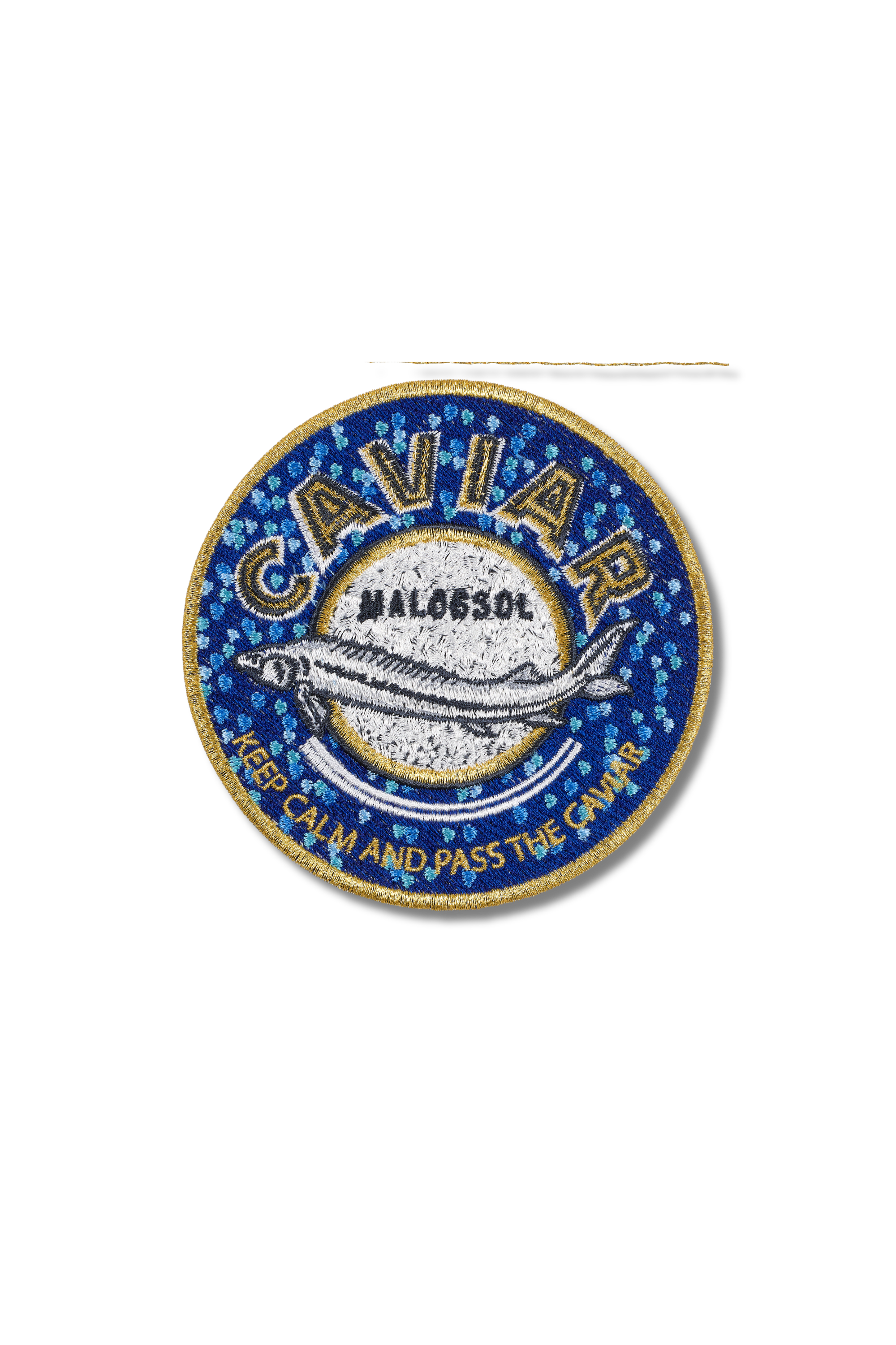 Nautical Caviar Tin Patch