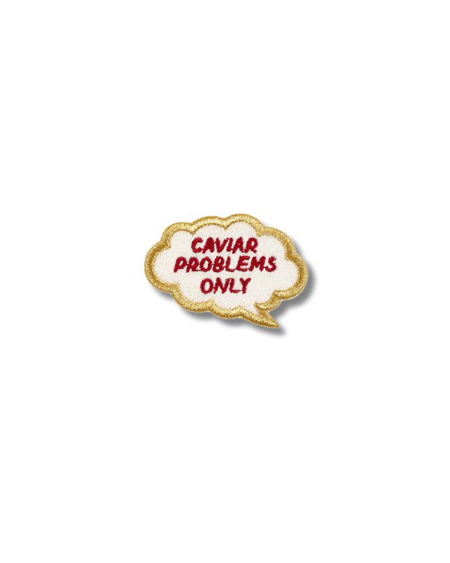 Caviar Problems Only - Thought Bubble Patch