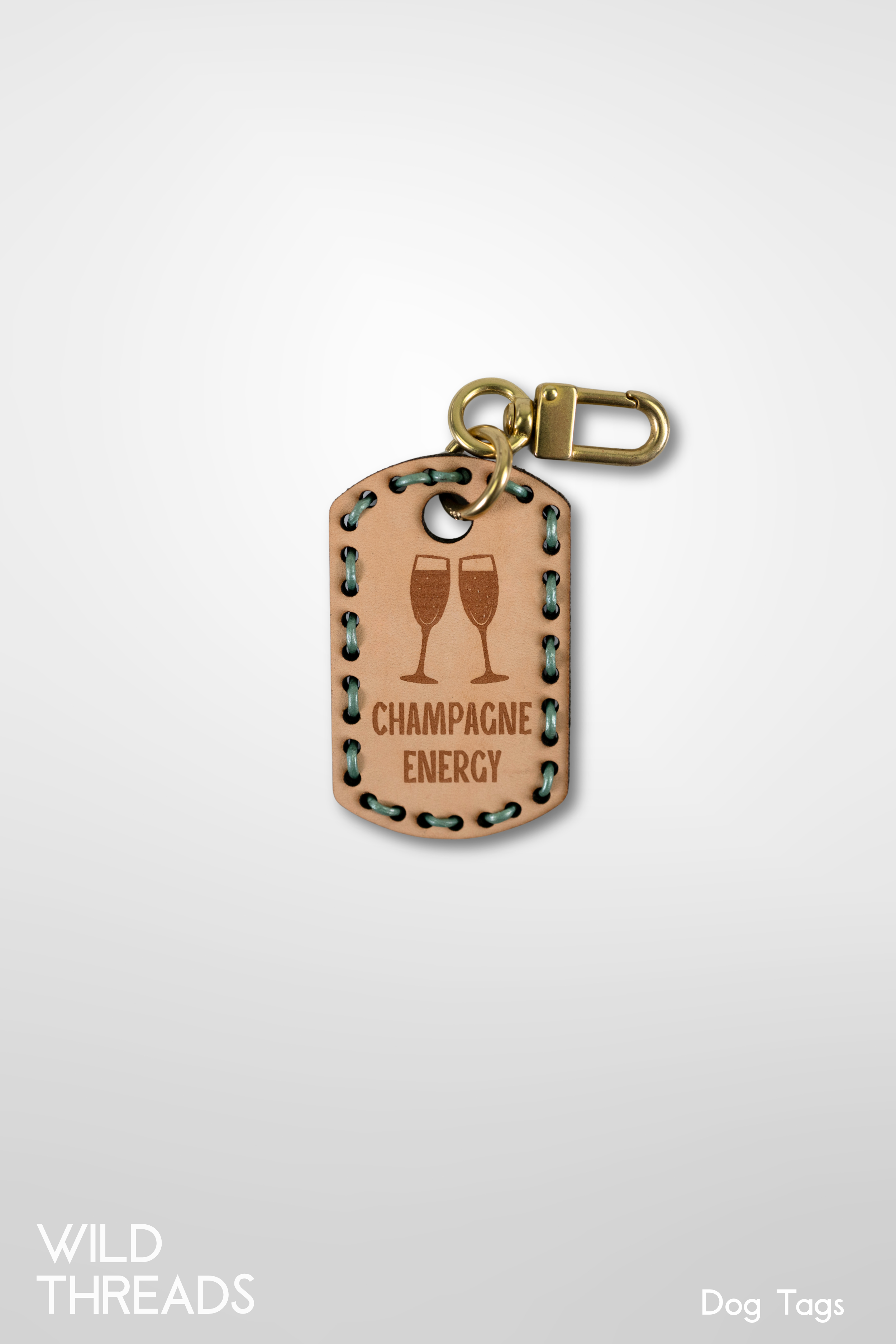 Champagne Energy - Dog Tag