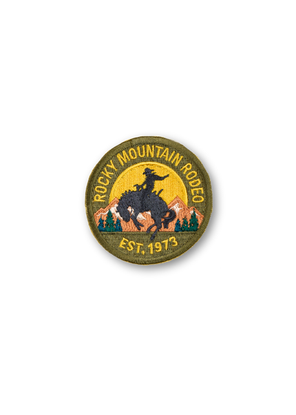 Rocky Mountain Rodeo Patch