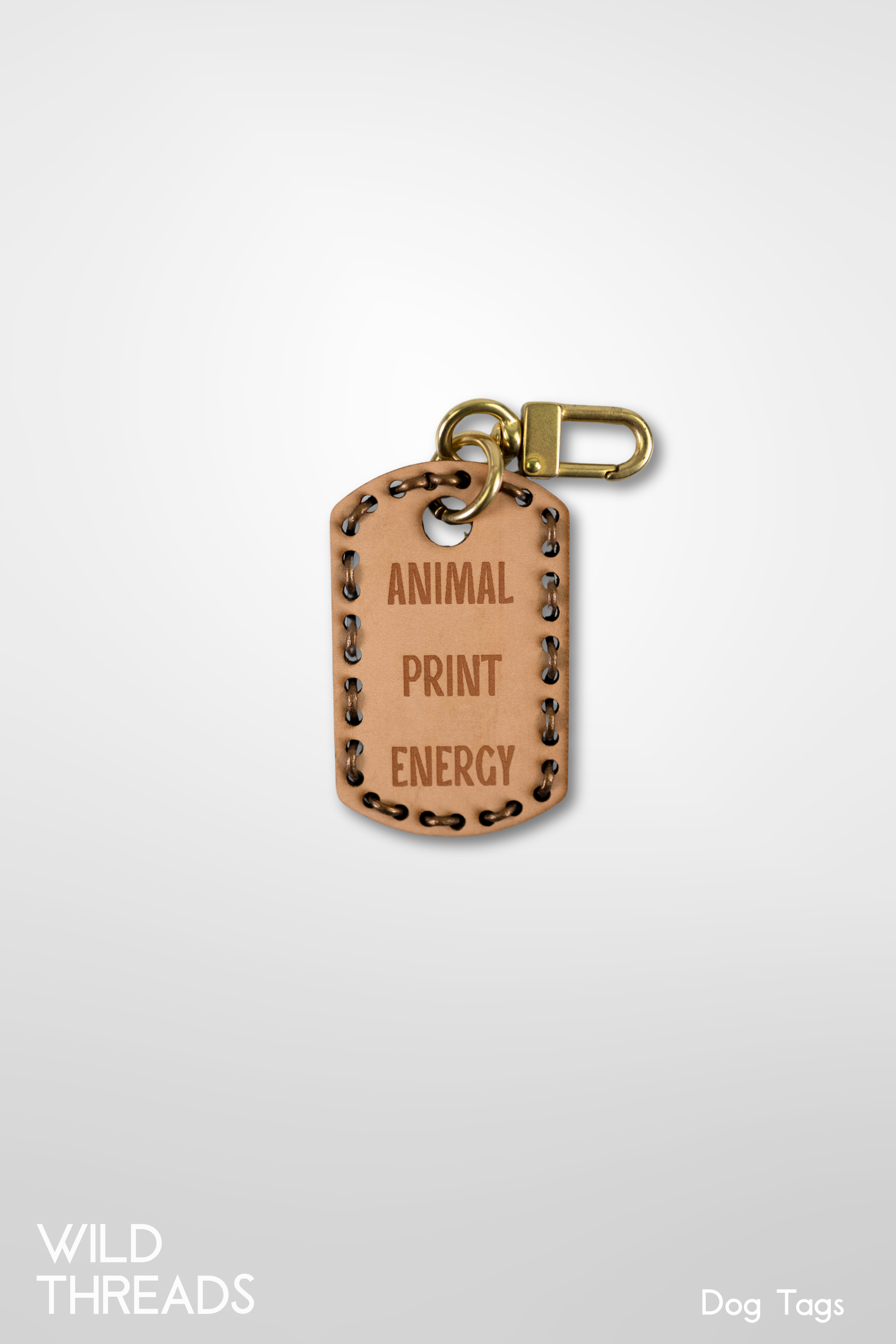 Animal Print Energy - Dog Tag