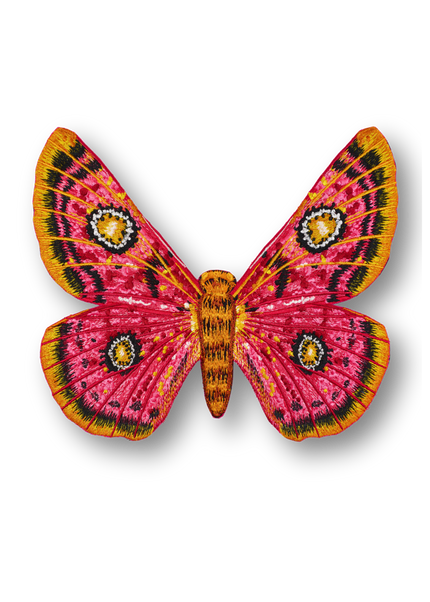 African Moth Butterfly Patch