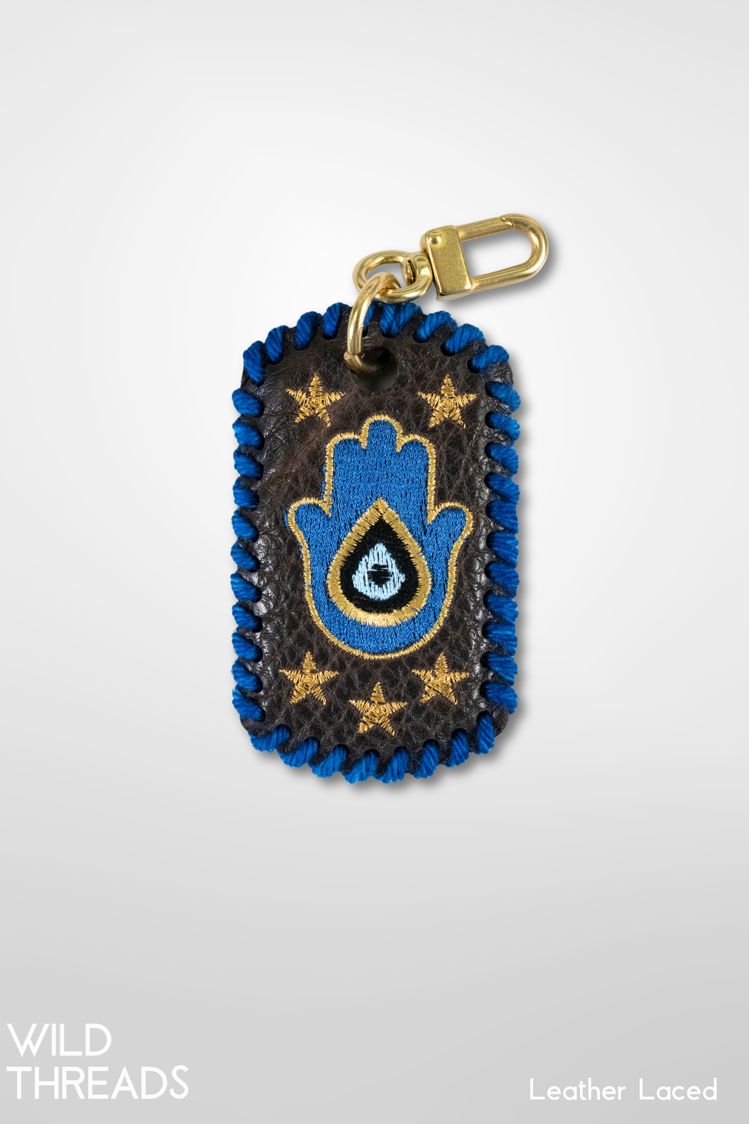 Large Laced Dog Tag - Hamsa