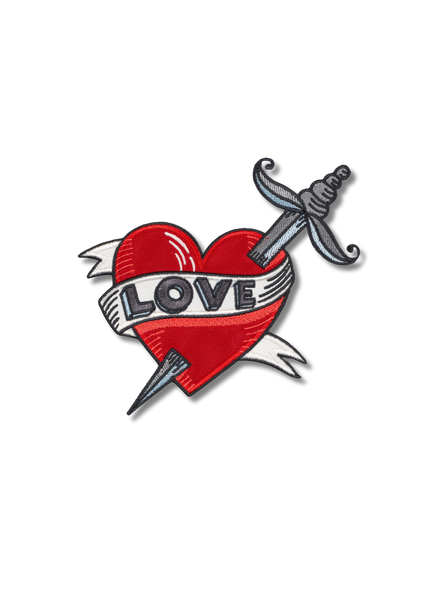 Heart and Dagger Patch