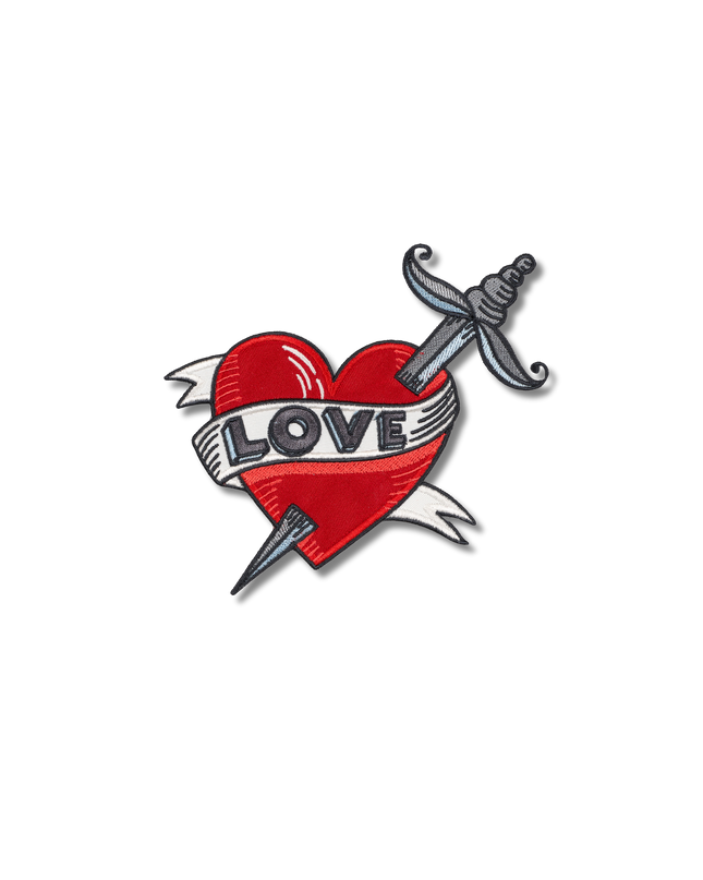 Heart and Dagger Patch