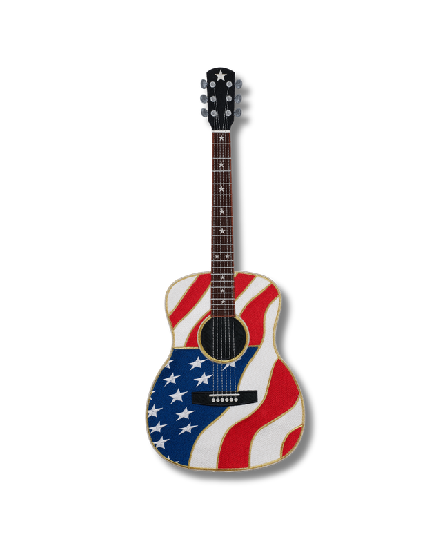 Americana Acoustic Guitar Patch