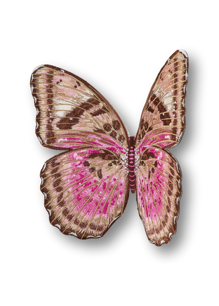 Pink Forrester Butterfly Patch