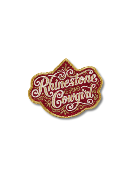 Rhinestone Cowgirl Patch