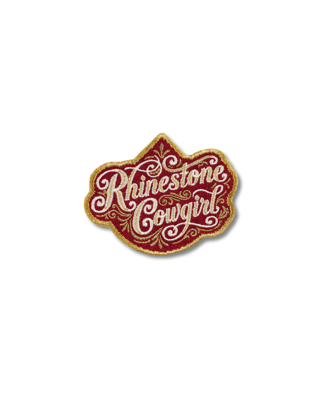 Rhinestone Cowgirl Patch
