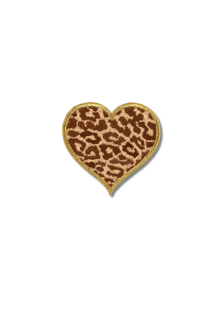 Leopard Heart Patch