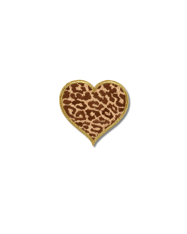 Leopard Heart Patch