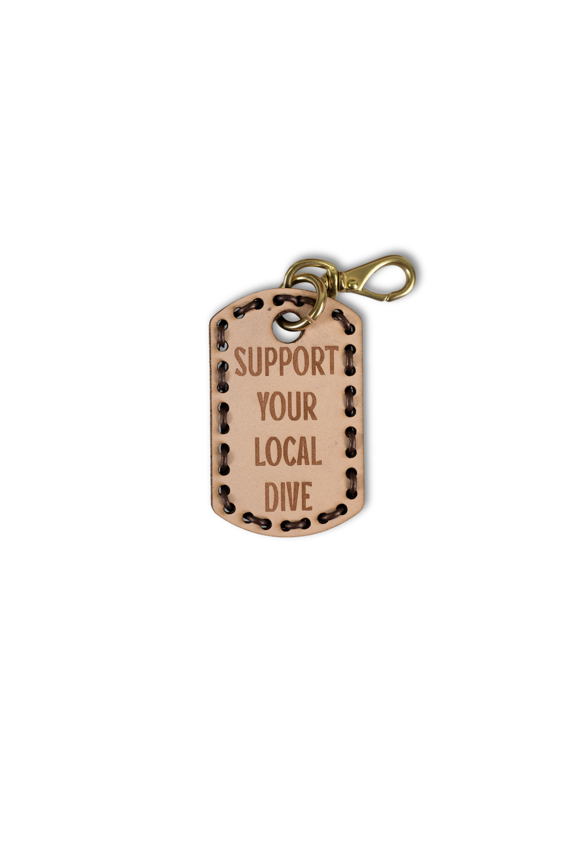 Support Your Local Dive - Dog Tag
