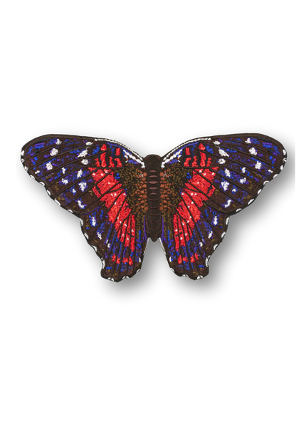 Scarlet Peacock Butterfly Patch
