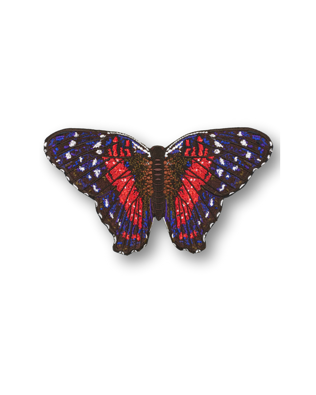 Scarlet Peacock Butterfly Patch