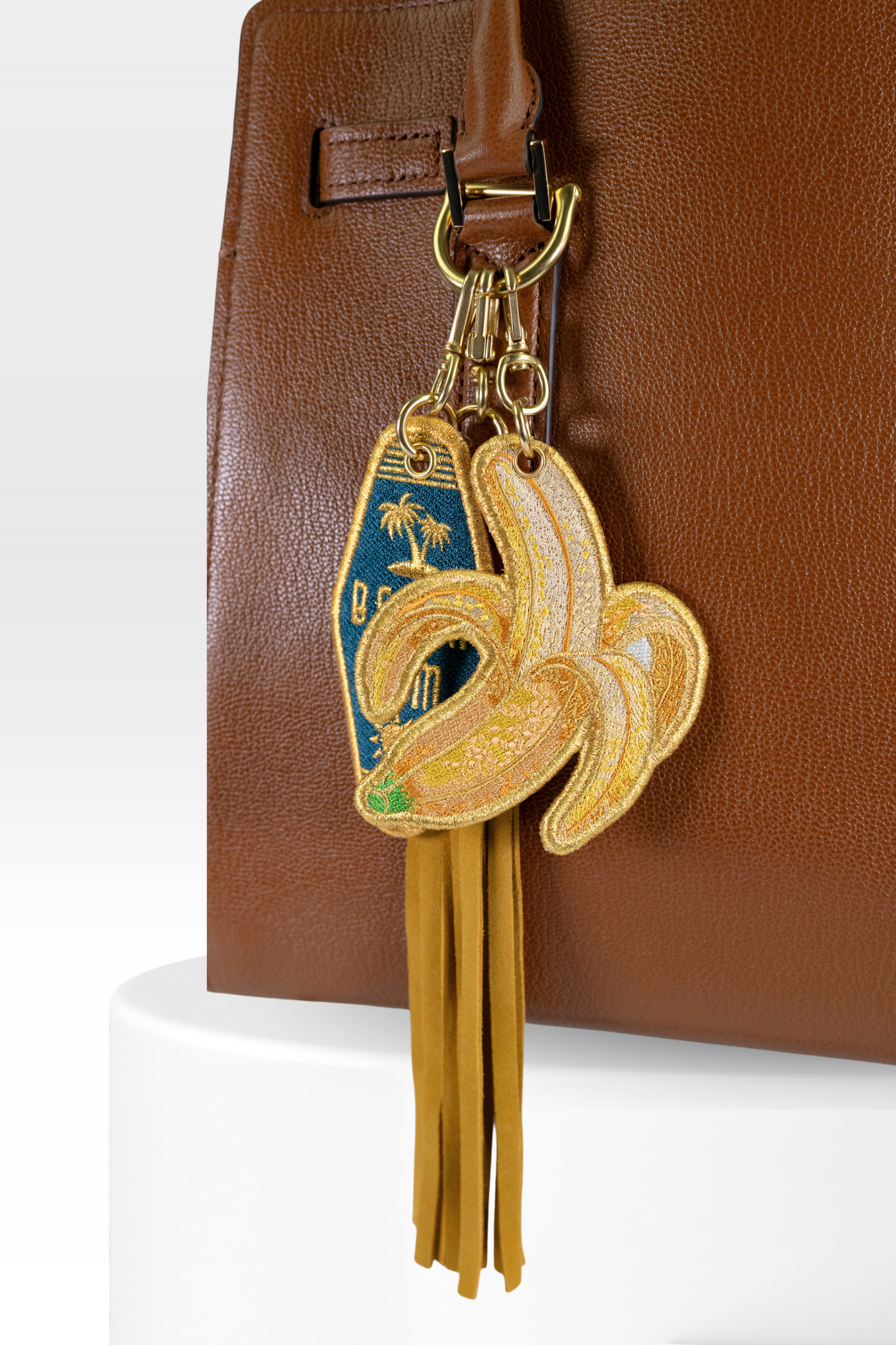 Beach Bum Room Key with Banana Stack