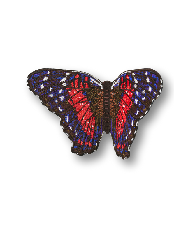 Scarlet Peacock Butterfly Patch